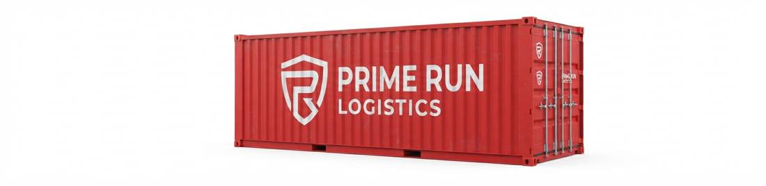 PrimeRun Logistics shipping container