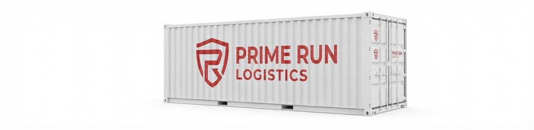 PrimeRun Logistics shipping container